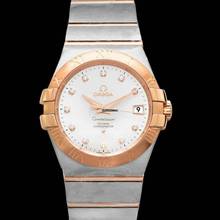 Thumbnail von Omega Constellation 123.20.35.20.52.001 - Constellation Co-Axial 35 mm Automatic Silver Dial Diamond Markers U </h1>