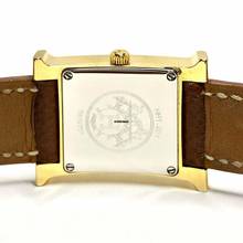 Thumbnail von Hermès H 1.201 2 tone diamond bezel ~1TCW </h1>