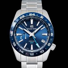 Thumbnail von Grand Seiko SBGE255 - 9R Spring Drive Automatic Blue Dial Steel Men's Watch </h1>