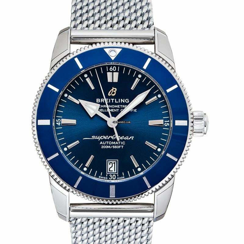 Breitling Superocean Heritage A201C-1OCA - Superocean Heritage Automatic blue Dial Stainless Steel Men's Watch </h1>