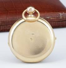 Thumbnail von Jules Jürgensen Savonette Taschenuhr 18k Gold Blitzende Unabhänige Sekunde 1865 Box