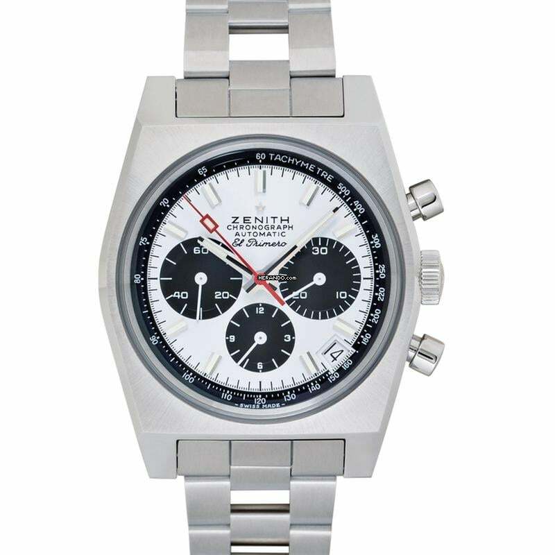 Zenith 03.A384.400/21.M384 - Chronomaster Automatic White Dial Steel Men's Watch </h1>