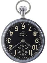Thumbnail von Elgin Gents WWII Military Pocketwatch G.S.T.P. </h1>