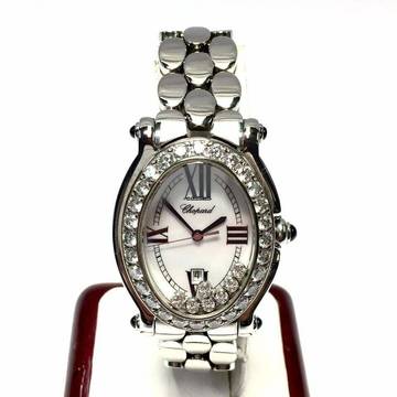  Chopard Happy Sport Quartz 30mm Steel ~2.5TCW Diamond Watch </h1> 