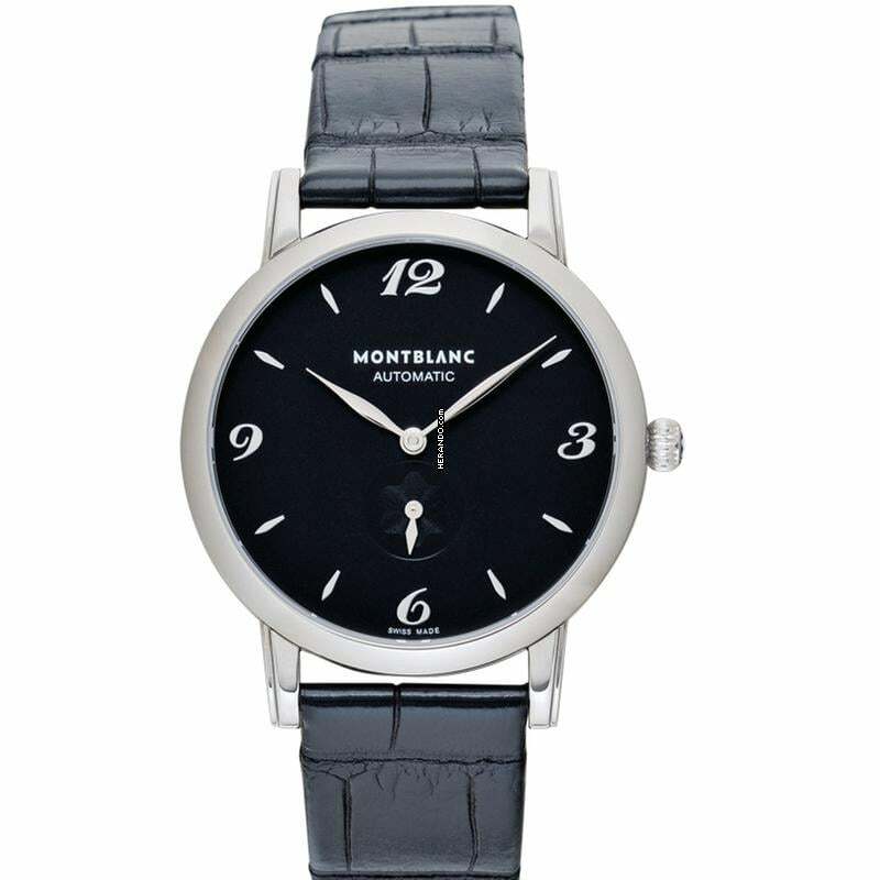 Montblanc Star Classique 107072 - Star Classique Automatic Black Dial Men's Watch </h1>