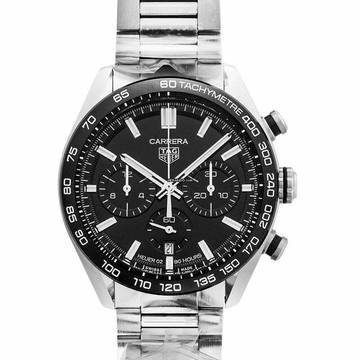  TAG Heuer Carrera CBN2A1B.BA0643 - Carrera Automatic Black Dial Stainless Steel Men's Watch </h1> 