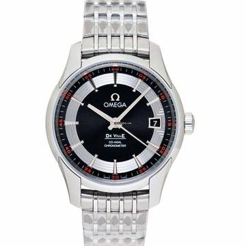  Omega De Ville Hour Vision 431.30.41.21.01.001 - De Ville Hour Vision Co-Axial 41 mm Automatic Black Dial Stainless S </h1> 