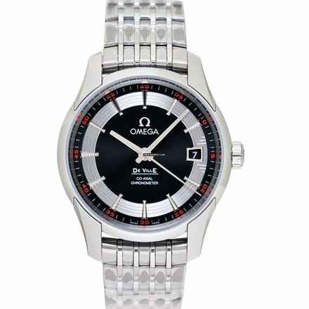  Omega De Ville Hour Vision 431.30.41.21.01.001 - De Ville Hour Vision Co-Axial 41 mm Automatic Black Dial Stainless S </h1> 