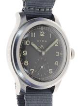 Thumbnail von Cyma Gents Military Wristwatch WWW which means Watch Wrist (let) Waterproof </h1>