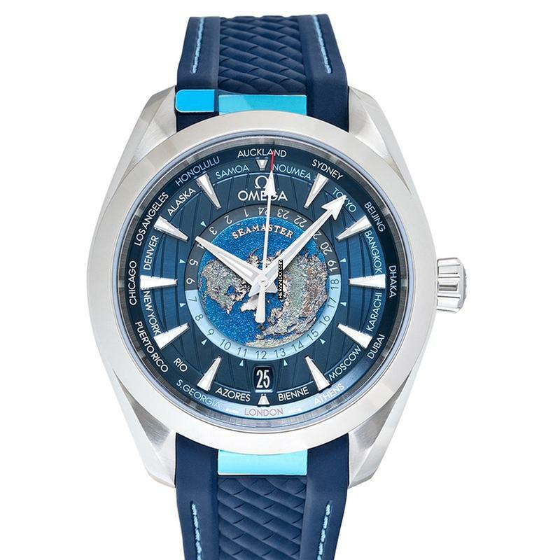 Omega Seamaster Aqua Terra Worldtimer 220.12.43.22.03.001 - Seamaster Aqua Terra Chronometer GMT WorldTimer 43mm Automatic Blue </h1>