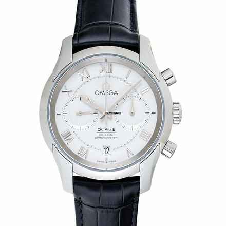  Omega De Ville Co-Axial 431.13.42.51.02.001 - De Ville Co-Axial Chronograph 42 mm Automatic Silver Dial Stainless </h1> 