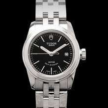 Thumbnail von Tudor Glamour Date 51000-0009 - Glamour Automatic Black Dial Stainless Steel Ladies Watch </h1>