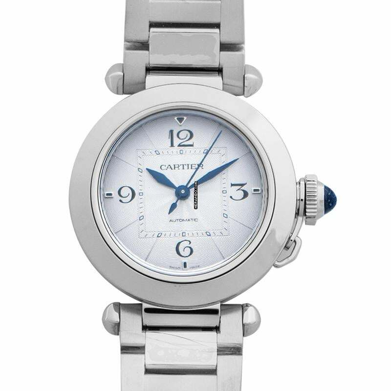 Cartier Pasha WSPA0013 - Pasha de Cartier Automatic silver Dial Stainless Steel Ladies Watch </h1>
