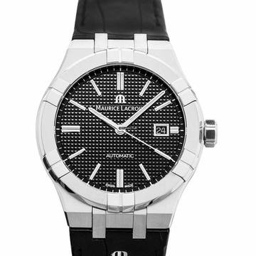  Maurice Lacroix AIKON AI6008-SS001-330-1 - Aikon Automatic Black Dial Men's Watch </h1> 