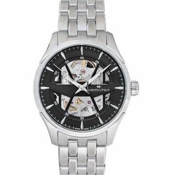  Hamilton Jazzmaster H42535180 - Jazzmaster Automatic Skeleton Dial Stainless Steel Men's Watch </h1> 