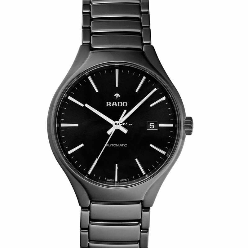 Rado True R27056152 - True Automatic Black Dial Men's Watch </h1>