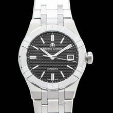 Thumbnail von Maurice Lacroix AIKON AI6007-SS002-330-1 - Aikon Automatic Black Sun Brushed Clous de Paris Dial Stainless Stee </h1>