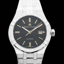 Thumbnail von Maurice Lacroix AIKON AI6008-SS002-331-1 - Aikon Automatic Anthracite Sun Brushed Clous de Paris dial Dial Stain </h1>