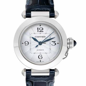  Cartier Pasha WSPA0012 - Pasha de Cartier Automatic Silver Dial Steel Ladies Watch </h1> 