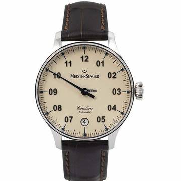  Meistersinger Circularis CC903_SL02 - Meisterstücke Automatic Ivory Dial Stainless Steel Men's Watch </h1> 