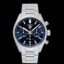 Thumbnail von TAG Heuer Carrera CBN2011.BA0642 - Carrera Automatic Blue Dial Stainless Steel Men's Watch </h1>