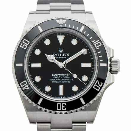  Rolex Submariner (No Date) 124060-0001 - Submariner Oystersteel New Model 2020 Automatic Chronometer Black Dial Men's </h1> 