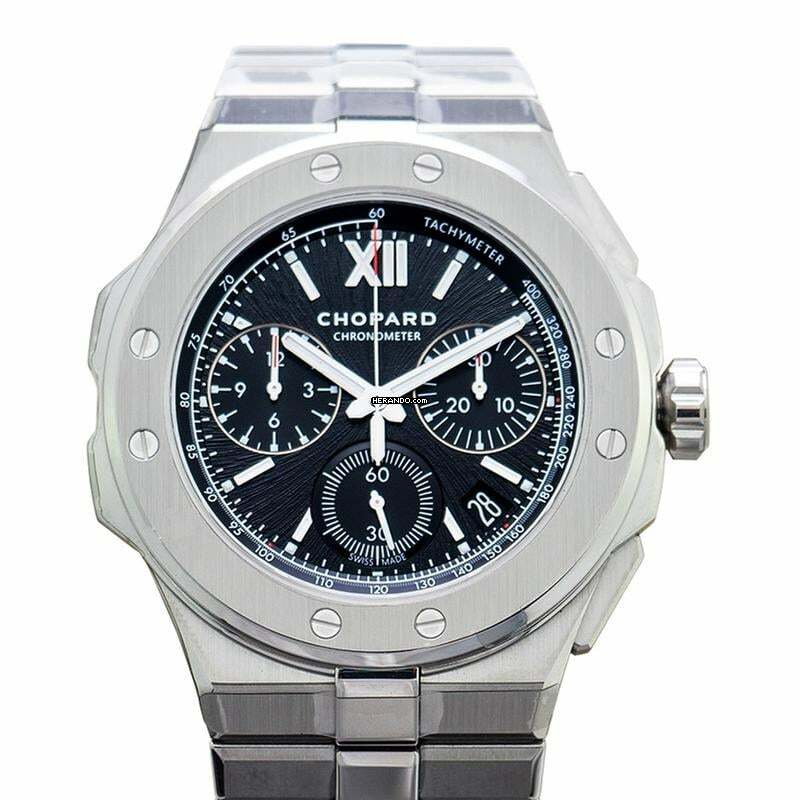 Chopard Alpine Eagle 298609-3002 - Alpine Eagle Automatic Black Dial Stainless Steel Men's Watch </h1>