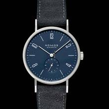 Thumbnail von NOMOS Tangente 38 166 - Tangente 38 Midnight Blue Dial Manual-winding Black Strap Men's Watch </h1>