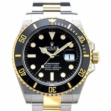  Rolex Submariner Date 126613LN - Submariner 18K Yellow Gold Automatic Black Dial Men's Watch </h1> 
