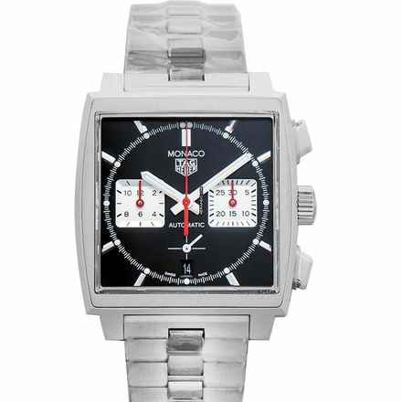  TAG Heuer Monaco CBL2113.BA0644 - Monaco Calibre Heuer 02 Automatic Black Dial Men's Watch </h1> 