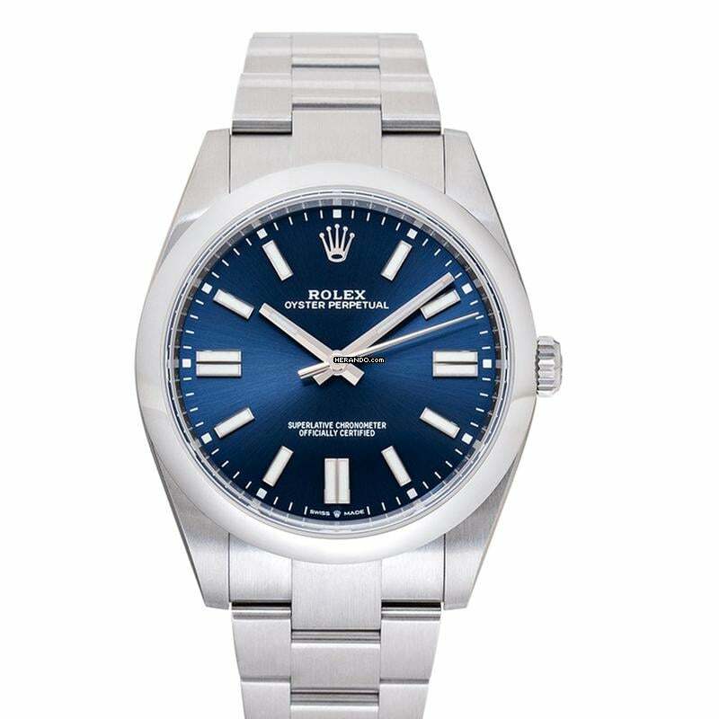 Rolex Oyster Perpetual 41 124300-0003 - Oyster Perpetual 41 Automatic Blue Dial Men's Watch </h1>