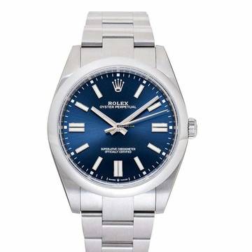  Rolex Oyster Perpetual 41 124300-0003 - Oyster Perpetual 41 Automatic Blue Dial Men's Watch </h1> 