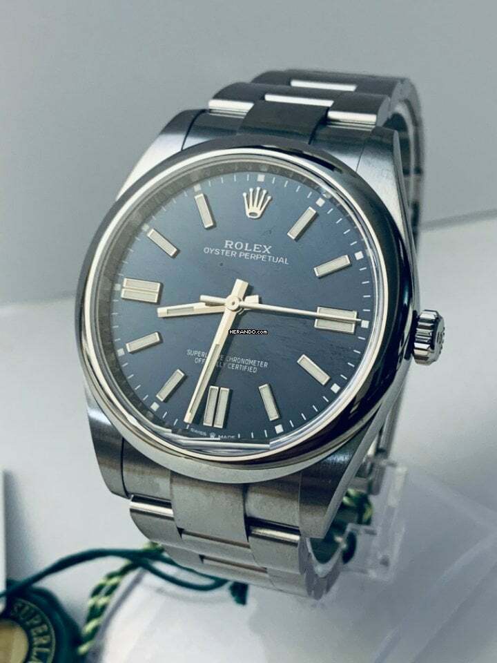 Rolex Oyster Perpetual 41 BLUE - 12/2021 - SOFORT LIEFERBAR - IN STOCK