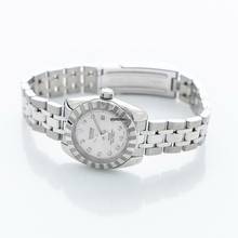 Thumbnail von Tudor Classic 22010-0009 - Classic 28 Automatic Silver Dial Diamond Ladies Watch </h1>