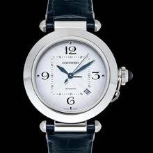 Thumbnail von Cartier Pasha WSPA0010 - Pasha de Cartier Automatic Silver Dial Stainless Steel Men's Watch </h1>