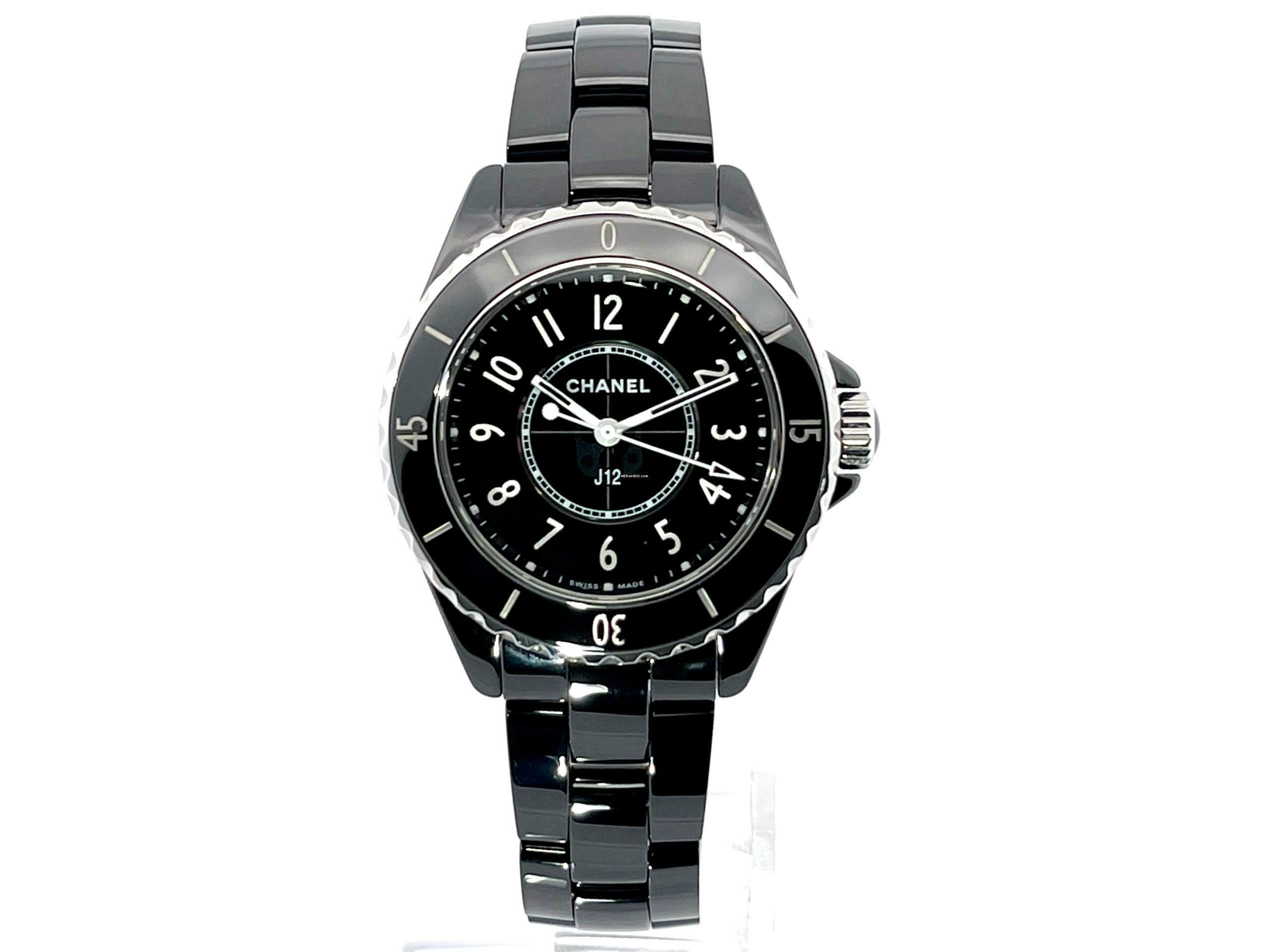 Chanel J12 Schwarz 33 Quarz H5695 </h1>