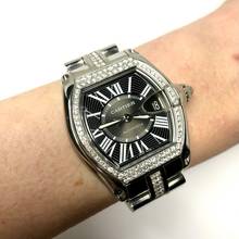 Thumbnail von Cartier Roadster 2510 Automatic 38mm Steel 1.69TCW DIAMOND Watch </h1>