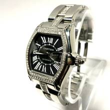Thumbnail von Cartier Roadster 2510 Automatic 38mm Steel 1.69TCW DIAMOND Watch </h1>