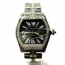Thumbnail von Cartier Roadster 2510 Automatic 38mm Steel 1.69TCW DIAMOND Watch </h1>