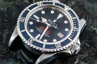Thumbnail von Rolex Sea-Dweller rare SEA DWELLER 1665 | MK2 | Thin Case | Full Set Bahamas | Double Red
