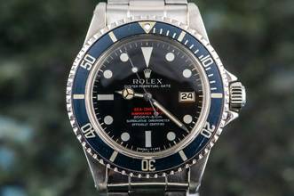 Thumbnail von Rolex Sea-Dweller rare SEA DWELLER 1665 | MK2 | Thin Case | Full Set Bahamas | Double Red