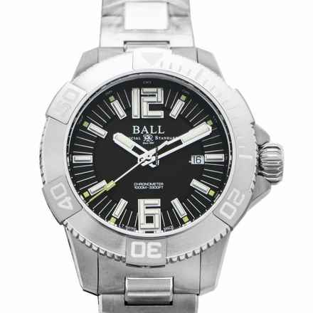  Ball Engineer Hydrocarbon DM3002A-SC-BK - Engineer Hydrocarbon Automatic Black Dial Titanium Men's Watch </h1> 