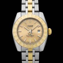 Thumbnail von Tudor Classic 22013 - Classic Date Champagne / Yellow gold toned steel Ø28.00 mm </h1>