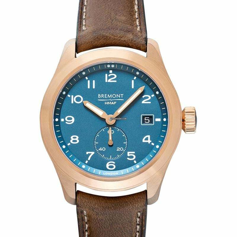 Bremont BROADSWORD-BZ-SO-R-S - Automatic Blue Dial Bronze Men's Watch </h1>