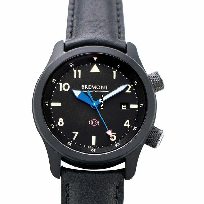 Bremont U-2 U2-51-R-S - Automatic Black Dial Stainless Steel Men's Watch </h1>