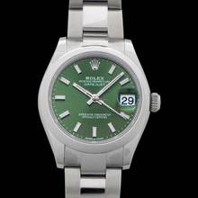 Thumbnail von Rolex Datejust 31 278240-0011 - Datejust 31 Stainless Steel Automatic Green Dial Ladies Watch </h1>