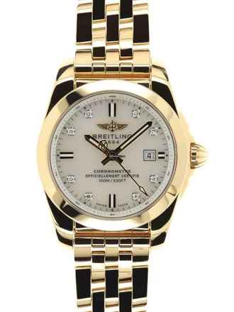  Breitling Chrono Galactic Ladies Wristwatch Diamond Galactic 29 Certifie Chronometre officially certified H7234812/A792  