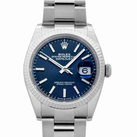  Rolex Datejust 36 126234-0018 - Datejust 36 Automatic Blue Dial Oyster Ladies Watch </h1> 