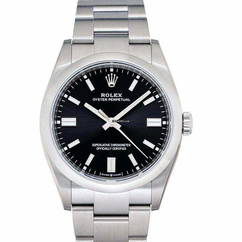 Rolex Oyster Perpetual 36 126000 - Oyster Perpetual Automatic Black Dial Stainless Steel Unisex Watch </h1>