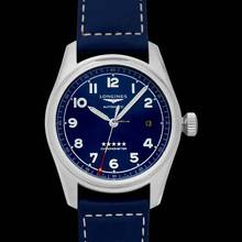 Thumbnail von Longines Spirit L38104930 - Spirit Automatic Blue Dial Men's Watch </h1>